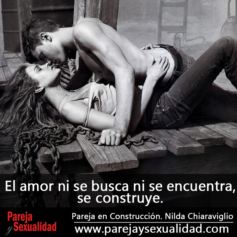 Pareja en Construcción. Nilda Chiaraviglio.